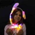 Обруч з рухливими вушками з підсвіткою