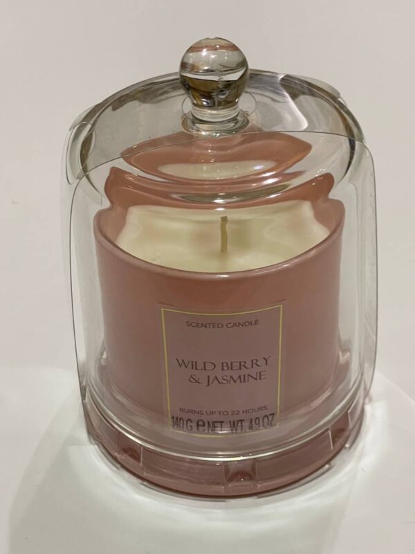 Ароматична свічка Primark зі скляною кришкою 140g (22 години)