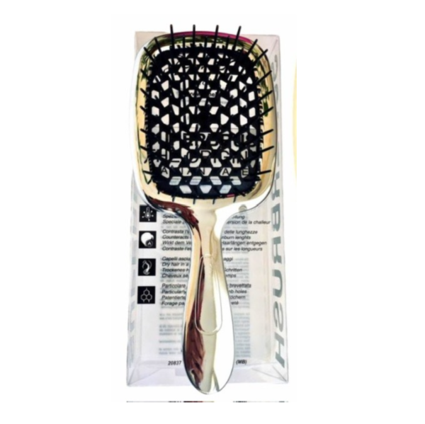 Щітка для волосся "SuperBrash Plus" Metalic антистатична масажна