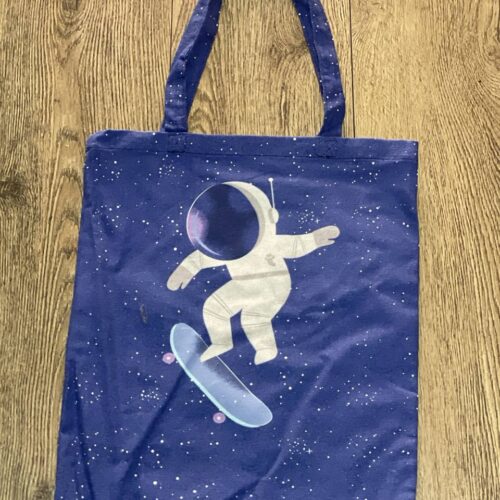 Шоппер/ Екосумка "Астронавт" Tiger синя