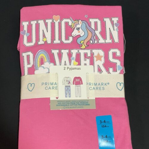 Піжама дитяча "Unicorn" Primark котон 1 шт