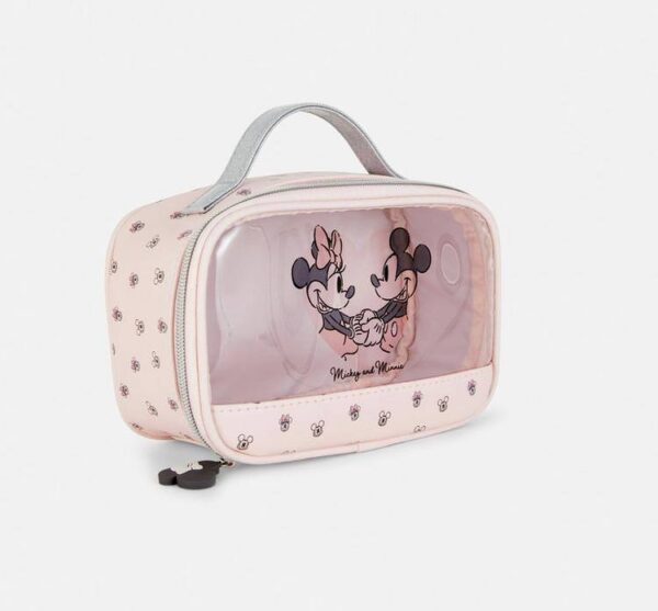 Косметичка "Mickey & Minnie" Primark прямокутна рожева з віконцем