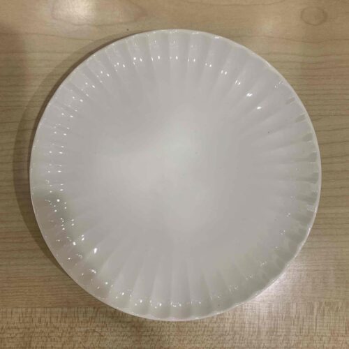 371f2522-5d56-4b5f-b7a7-94f031a623b0.jpg Тарілка десертна «Мушля» Tiger біла