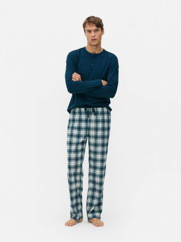 Піжама чоловіча в клітинку Primark джерсі