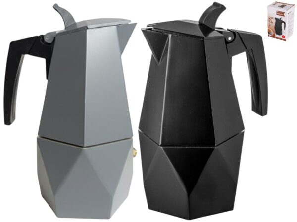 Кавоварка гейзерна MokaCrim 150 мл/ 3 порції алюміній