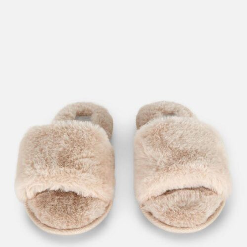 39ac54ab-0f18-4e35-bc8a-dc415b817361.jpg Тапочки-бандо жіночі Primark плюшеві (устілка меморі) беж