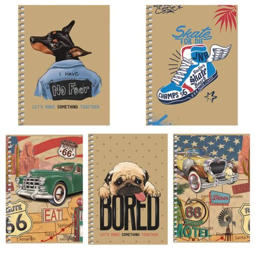 Блокнот A6 Student "КРАФТ" 80 арк. чистий