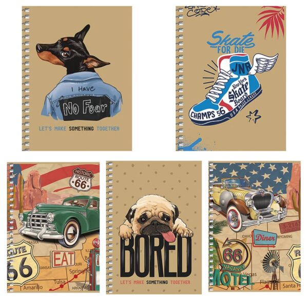 Блокнот A6 Student "КРАФТ" 80 арк. чистий