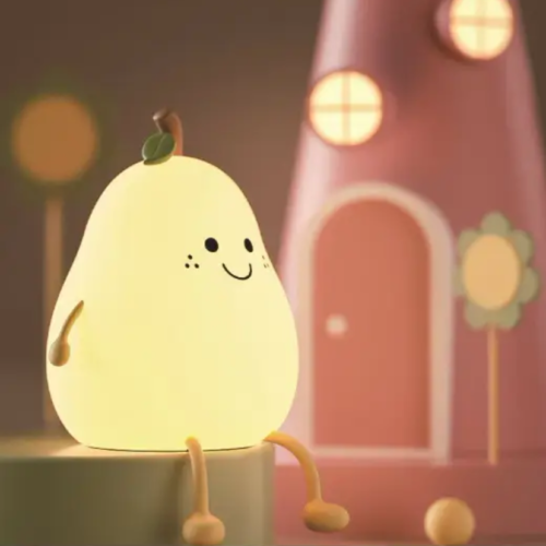 Нічник силіконовий "Груша" 7 LED кольорів