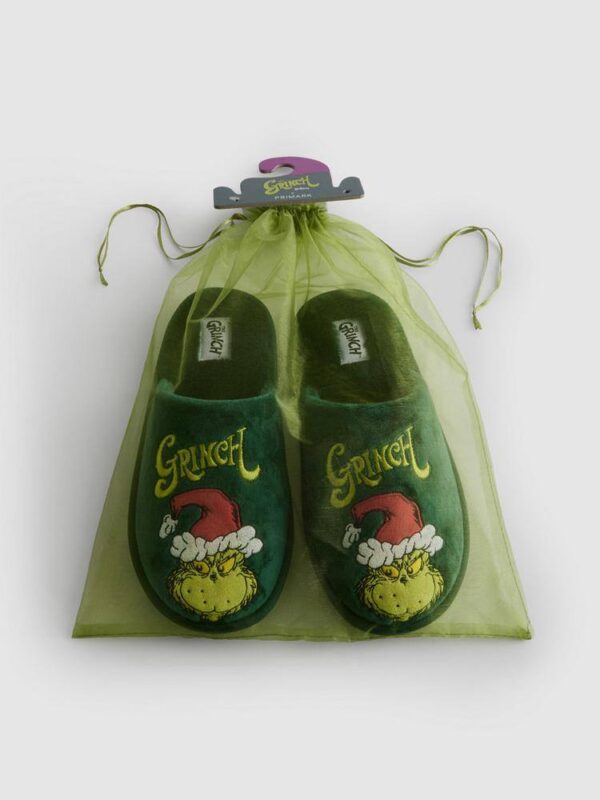 Тапочки-сабо жіночі "Greench/ Грінч" Primark у мішечку зелені
