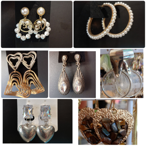 Сережки Fashion Jewelery металеві мікс