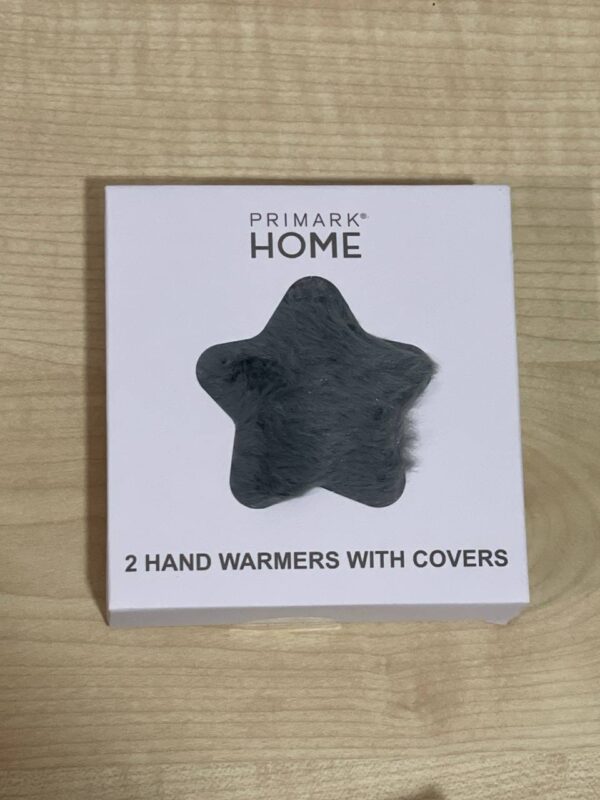 Грілка кишенькова водяна "Зірочки" Primark пухнасті 2 шт