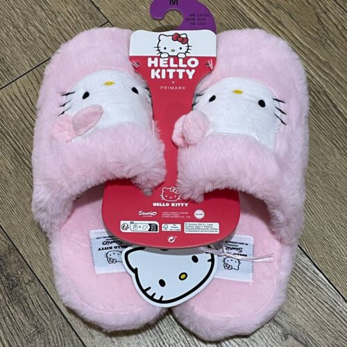 3da0deb9-65f3-4755-b4f0-49f5e5e88175.jpg Тапочки-сабо жіночі "Hello Kitty" Primark плюшеві рожеві