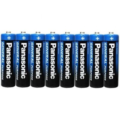 Батарейка AA Panasonic сольова, 1,5V, пальчик синя 1 шт