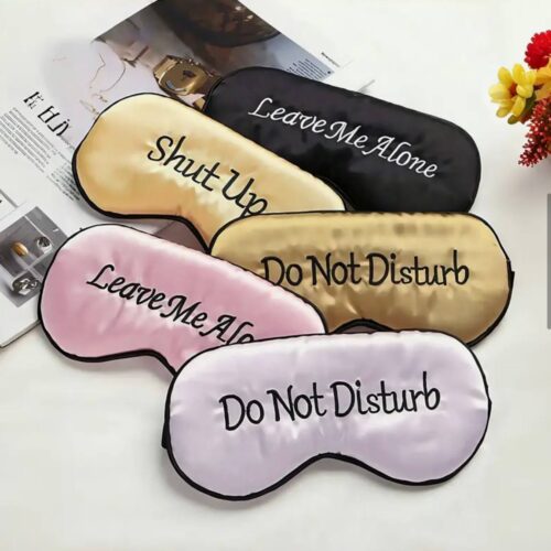 Маска для сну атласна "Do not disturb"