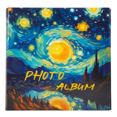 Фотоальбом з кишеньками "Зоряна ніч" 200 фото 10*15 см
