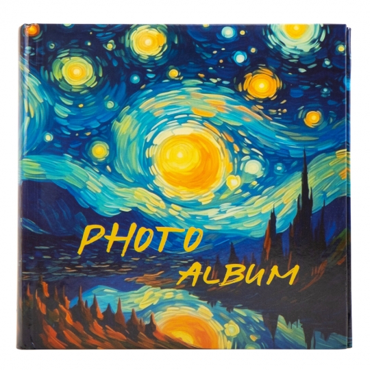 Фотоальбом з кишеньками "Зоряна ніч" 200 фото 10*15 см
