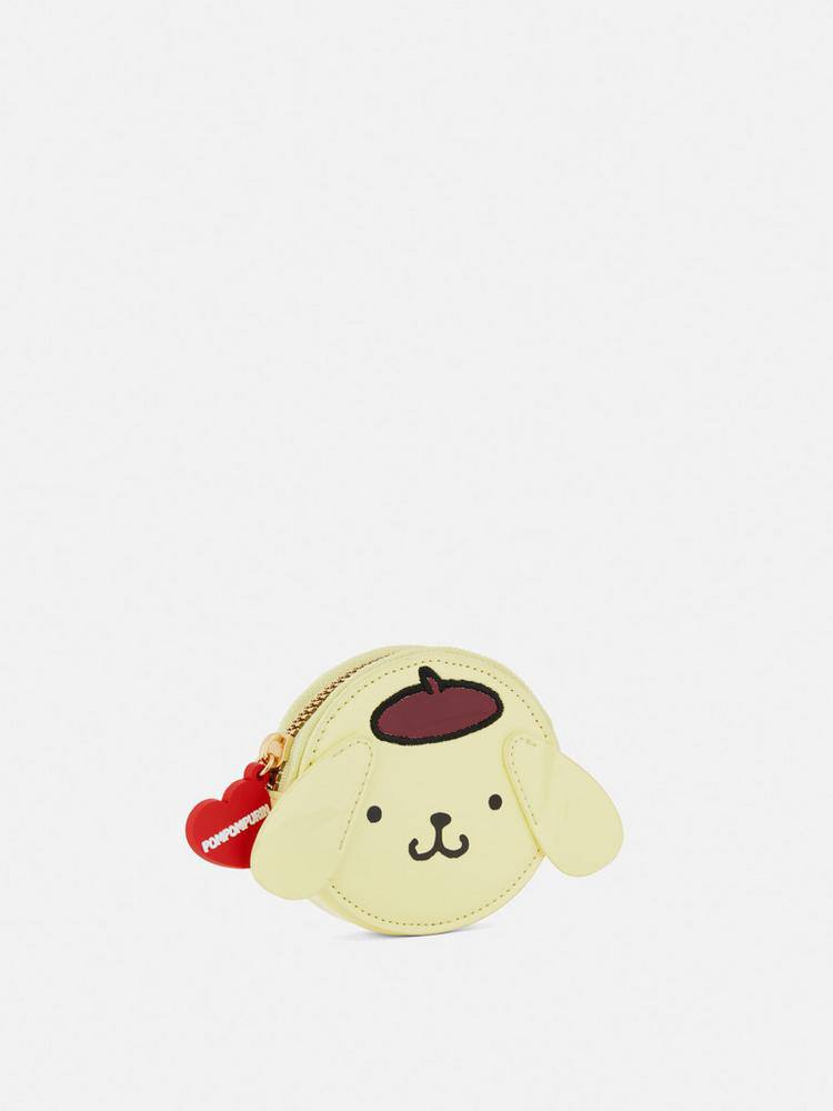 Гаманець дитячий "Pompompurin/ Kuromi" Primark лакований жовтий