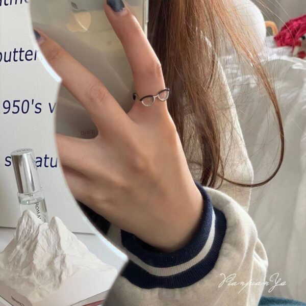 Каблучка жіноча "Окуляри" (10510)