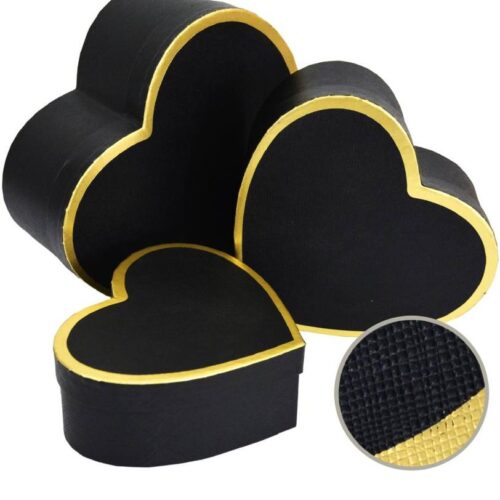 424d8dc9-dd86-484f-9e96-635470ca1475-2.jpg Коробка подарункова "Серце" чорна з золотим S (16*14*6 см)