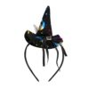 Обруч на Хелловін "Чаклунка" мікс кольорів