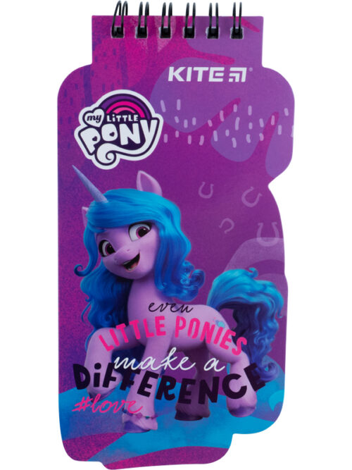 44da886d-b75d-4fce-907d-9f7e3104e7c9-2.jpg Блокнот А5+ Kite "My Little Pony" фігурний на спіралі 50 арк