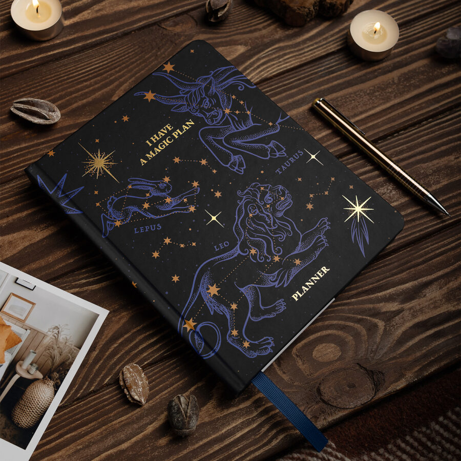 Планер "I have MAGIC plan" Orner чорно-синій