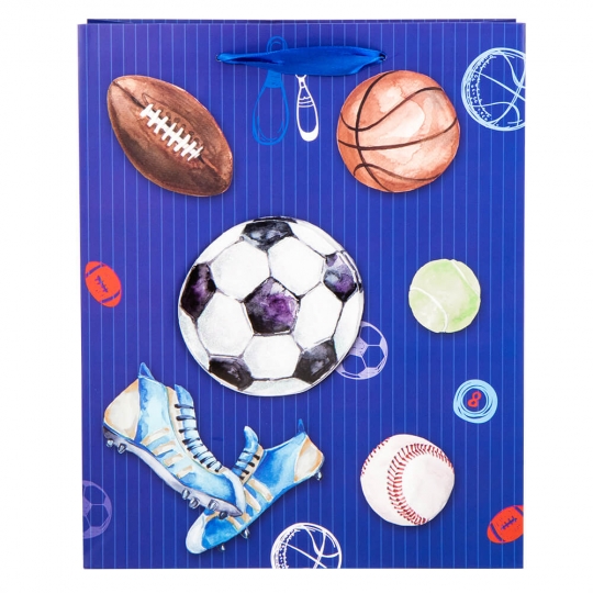 Пакет подарунковий "L" (30*40,5*12) "Хоббі" мікс