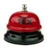 Дзвінок настільний "Бажання/ SEX" з надписом