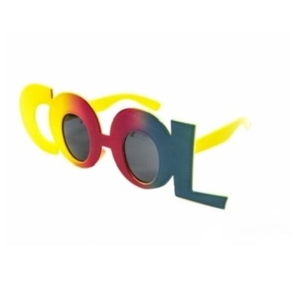 Окуляри карнавальні "Cool" кольорові