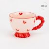 Чашка керамічна "Сердечка" 500 мл