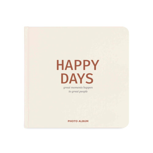 Фотоальбом квадратний "Happy Days" білий Orner