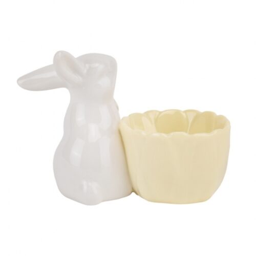 Підставка керамічна для яйця "Вухань" 8,5 см жовта