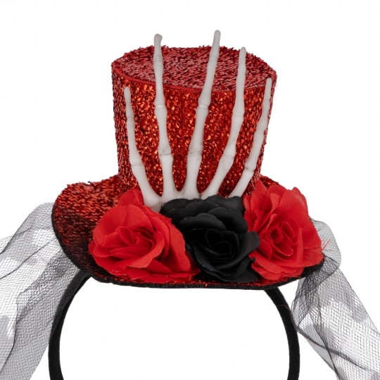 Обруч на Хелловін "Червоний капелюшок"