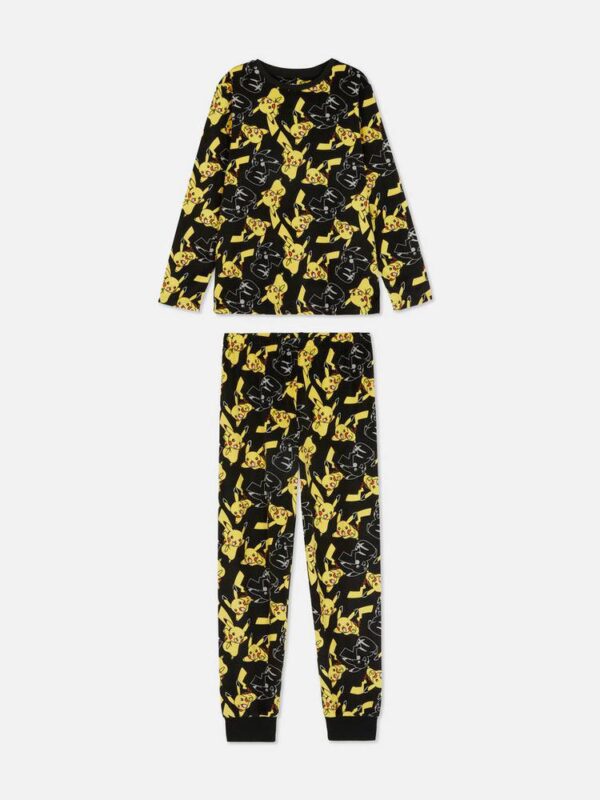 Піжама дитяча Primark "Pokemon/ Пікачу" флісова
