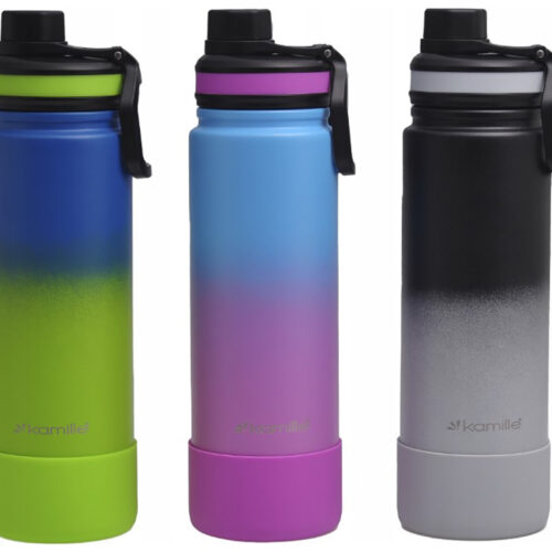 Термос Kamille 720 мл нержавіюча сталь мікс кольорів