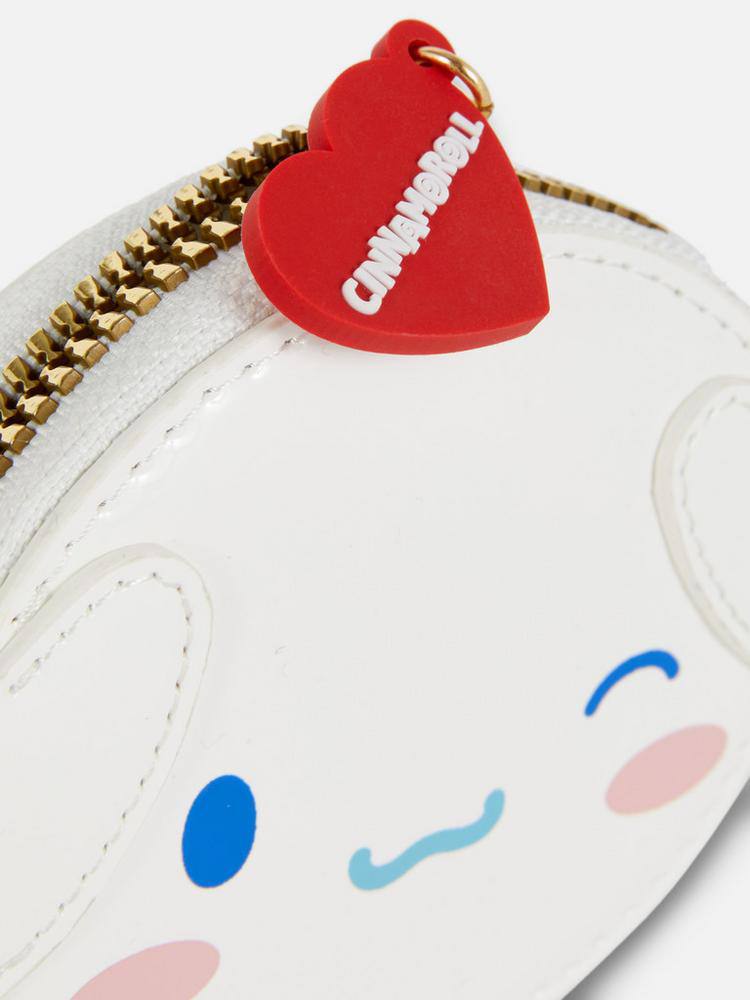 Гаманець дитячий "Cinnamoroll/ Kuromi" Primark лакований білий