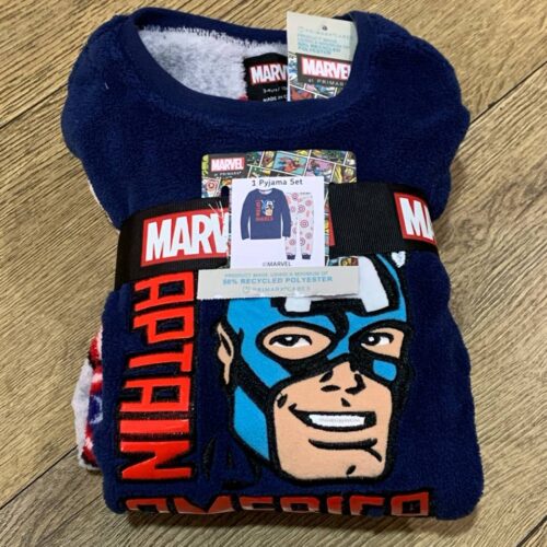 Піжама дитяча Primark "Marvel/ Captain America" флісова пухнаста