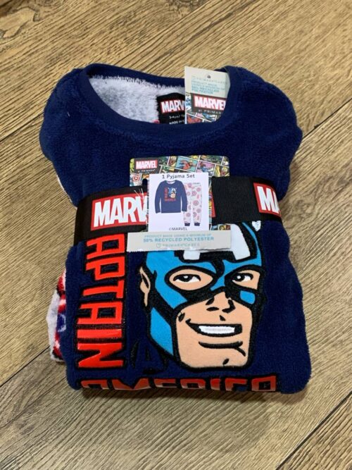 51c1937a-0d3b-4fd6-b982-72801a746d21.jpg Піжама дитяча Primark "Marvel/ Captain America" флісова пухнаста