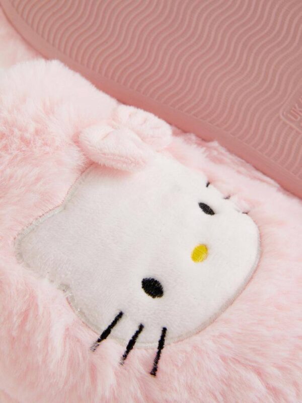 Тапочки-сабо жіночі "Hello Kitty" Primark плюшеві рожеві