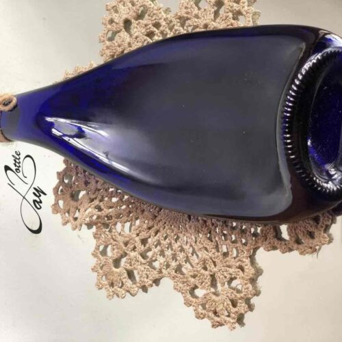 52f68613-97a7-42fc-b7a8-9d338a1fc31e.jpg Тарілочка-пляшка для закусок "Champagne blue" синя