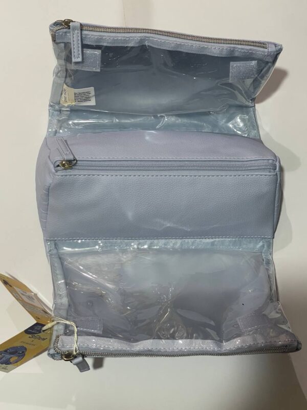 54009564-5534-433a-b68d-7d4a846ddc7b-1.jpg Косметичка розкладна «Stitch» Primark на 3 відділення блакитна