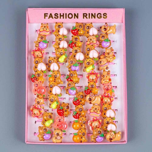 54397bfe-828e-4aac-bf7f-0c555a267b11.jpg Каблучка дитяча "Капібара" 1 шт