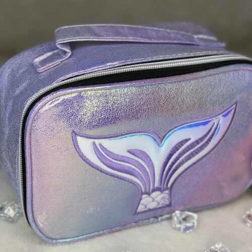 Косметичка об'ємна "Русалка" блискуча