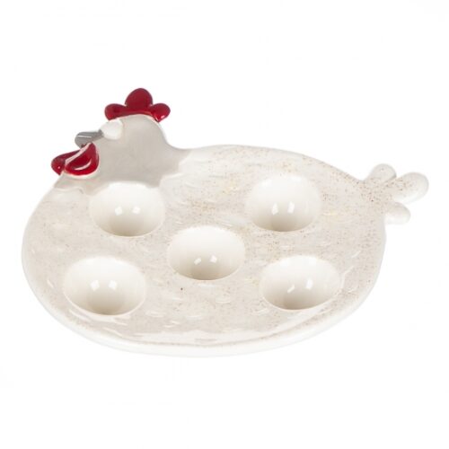 Підставка керамічна для 5 яєць "Курочка"