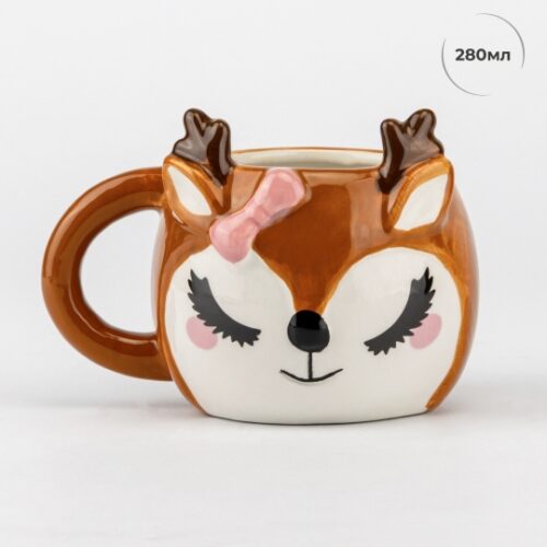 Чашка керамічна "Оленятко" 280 мл