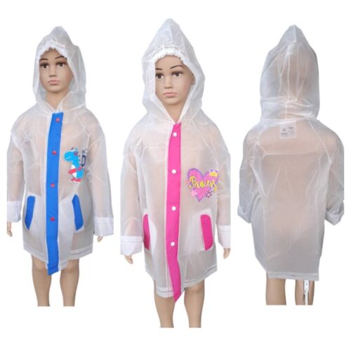 Дощовик дитячий SL з принтом вініловий (на зріст 110-130 см)