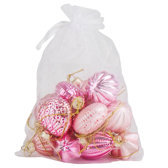 Набір ялинкових іграшок "Карамельки" 6 см/ 12 шт