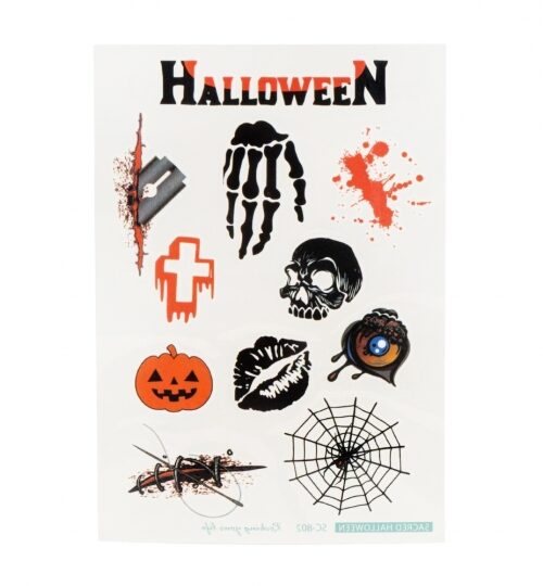 578981f5-06fe-46ac-a3d5-33166e87563d.jpg Тимчасове тату на Хелловін "Halloween" 22 шт