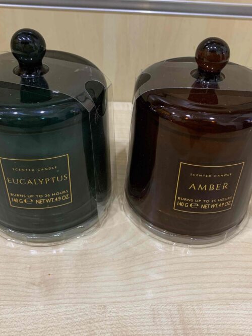 Ароматична свічка Primark зі скляною кришкою 140g